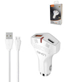 Encuentra el cargador de auto LDNIO C60P PD QC3.0 dual USB A+C en Guatemala para una carga rápida y eficiente en tu vehículo.