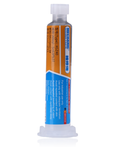 Pasta para soldadura con punto de fusion de 183 grados Marca Mechanic XG-Z40