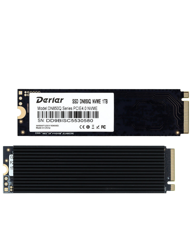 Derlar DL-850 1TB M.2 NVME PCIe 4.0 SSD con disipador PlayStation 5 Series (Supports 8K Gaming)