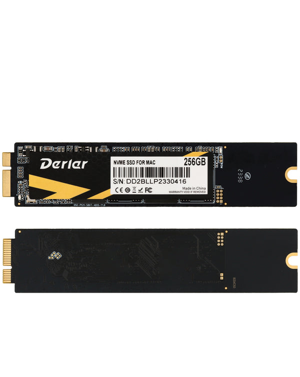 Reparación y actualización de SSD NVMe PCIe 3.0 de 256GB para Macbook Air A1370 A1369 (Late 2010 - Mid 2011) en Guatemala.