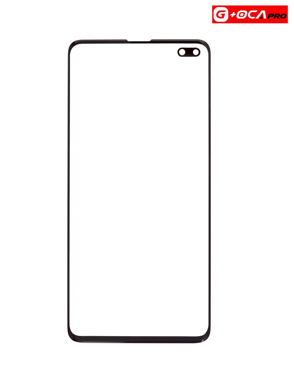 Reparación de pantalla con cristal frontal G+Oca Pro para Galaxy S10 Plus en Guatemala.