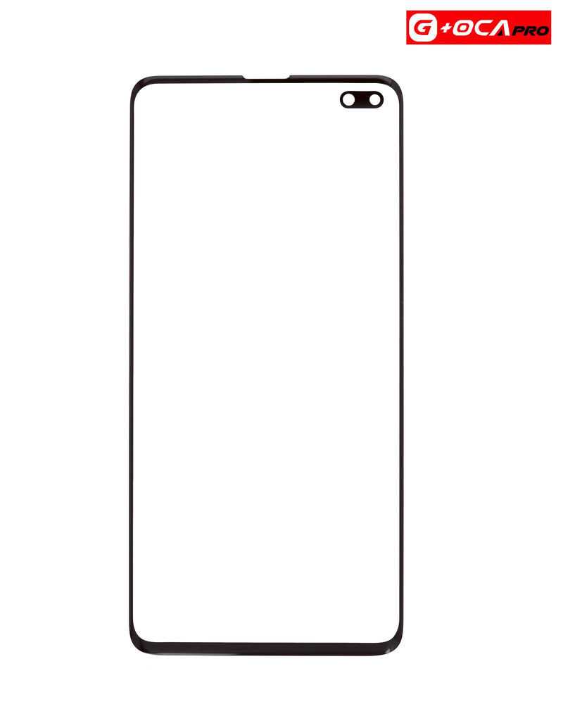 Reparación de pantalla con cristal frontal G+Oca Pro para Galaxy S10 Plus en Guatemala.