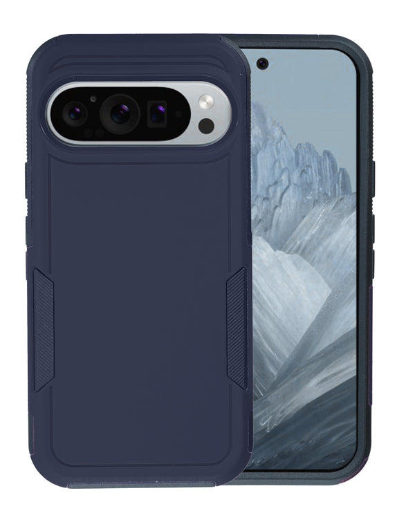 Encuentra la mejor funda doble capa antigolpes para Google Pixel 10 en Guatemala, disponible en color azul en SlowBack, la tienda de accesorios líder en el país.