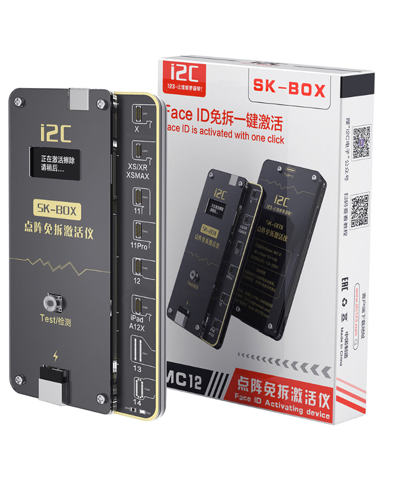 Reparación de cable flex dot matrix i2C MC12 para etiquetas Apple en Guatemala.