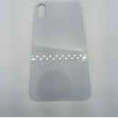Tapa iPhone X | Color Blanco | Agujero de camara grande