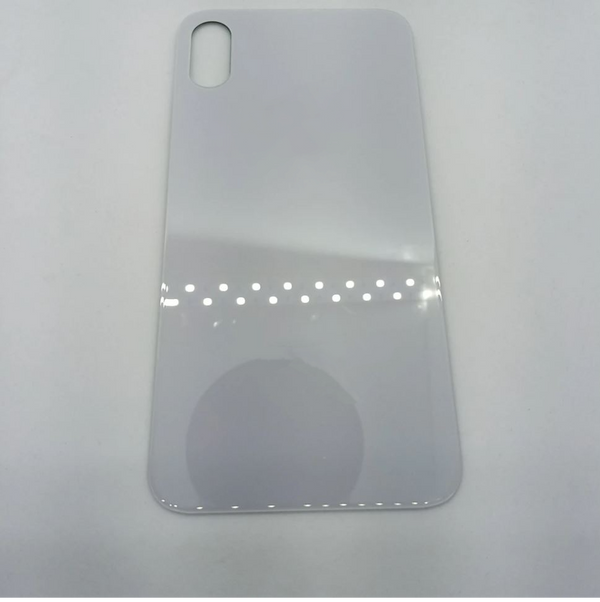 Tapa iPhone X | Color Blanco | Agujero de camara grande
