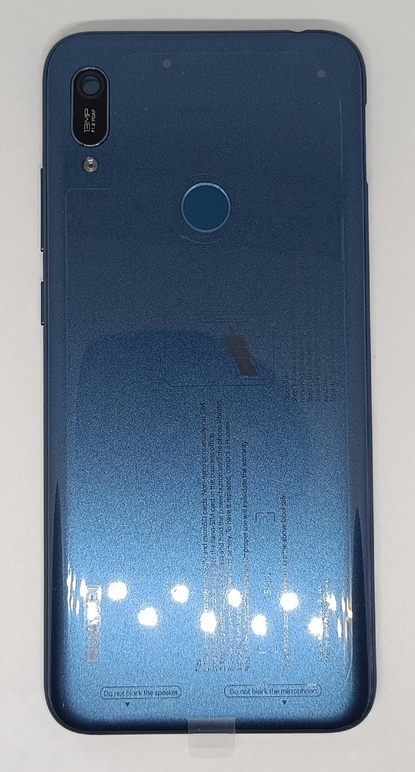Tapa completa para Huawei Y6 2019 (MADRID-L23), Color Azul