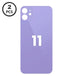 Encuentra tapa trasera para iPhone 11 con orificio para cámara más grande en Guatemala al mejor precio en nuestra tienda de repuestos para celulares.