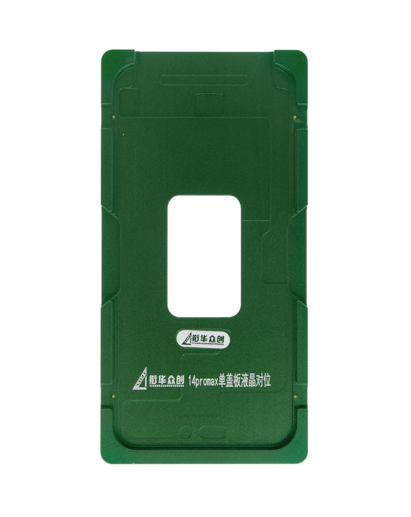 Encuentra el mejor molde de alineación de pantalla 2 en 1 para iPhone 14 Pro Max en Guatemala.