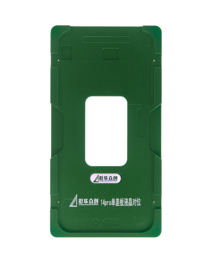 Encuentra el mejor molde de alineación de pantalla para iPhone 14 Pro en Guatemala en SlowBack, mayorista de accesorios para reparaciones.