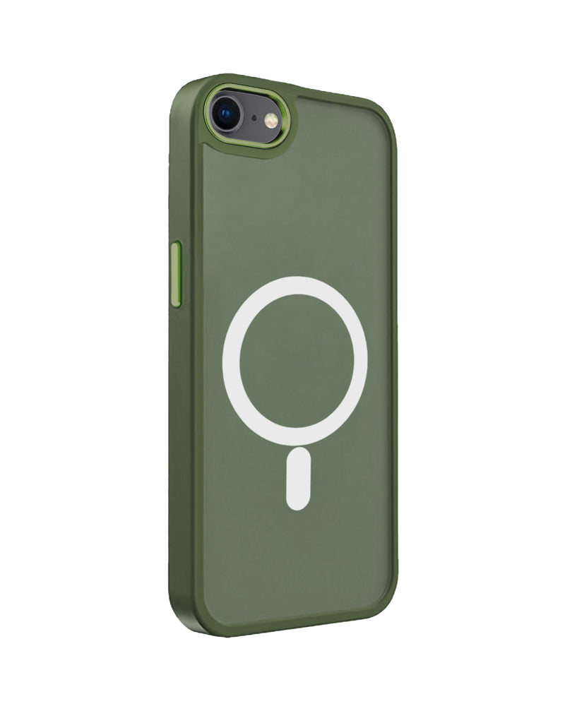 Encuentra el mejor case de carga inalámbrico magnético para iPhone 7/8 en Guatemala en SlowBack, especialistas en reparaciones y accesorios.