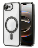 Compra la tapa trasera brillante con carga inalámbrica transparente para iPhone 7 en Guatemala, perfecta para reparaciones de iPhone en talleres especializados como SlowBack.