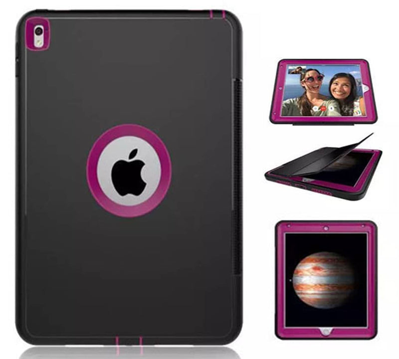 Protege tu iPad Pro 12.9 (1st / 2nd) con una funda full body color morado en Guatemala.