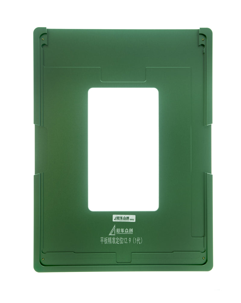 Encuentra el molde de alineación de pantalla para iPad 12.9 (2015) en Guatemala con SlowBack, especialistas en reparaciones de componentes iPad.