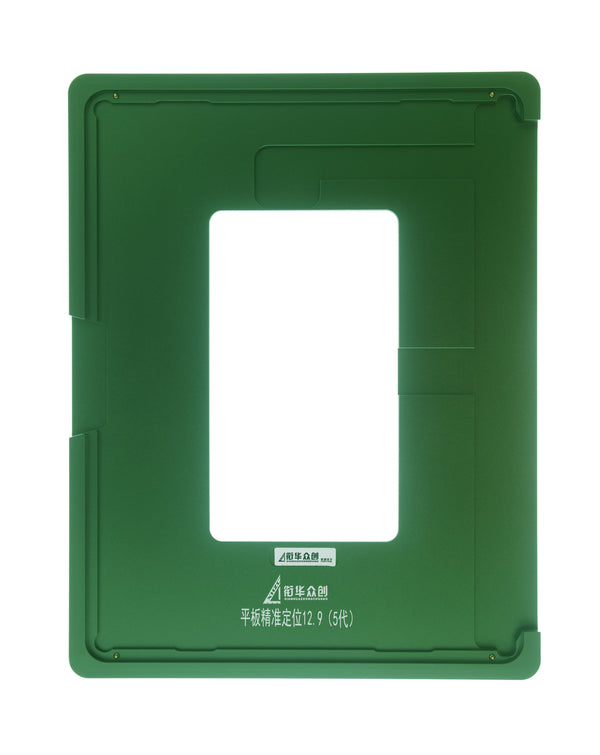 Encuentra el mejor molde de alineación de pantalla iPad 12.9 (2021 / 2022) en Guatemala para reparaciones de pantallas en talleres especializados.