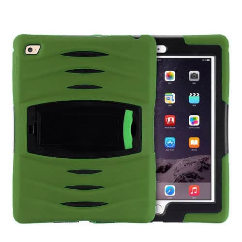 Encuentra la mejor funda antigolpes ARMY GREEN para tu iPad 5 (2017) / iPad 6 (2018) en Guatemala.