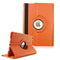 Encuentra el mejor case con soporte giratorio 360 grados en Guatemala para iPad 10.2 / Air 3 / Pro 10.5 de color naranja de la marca SlowBack.
