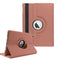 Encuentra la funda giratoria 360 grados color rose gold para iPad en Guatemala, ideal para proteger y darle estilo a tu dispositivo.