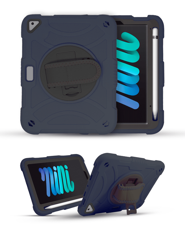 Encuentra la mejor funda robusta ajustable con correa para hombro para tu iPad 10.2, Air 3 o Pro 10.5 en Guatemala.