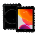 Encuentra la funda de silicona con correa de mano 360 en color negro en Guatemala para proteger tu dispositivo.