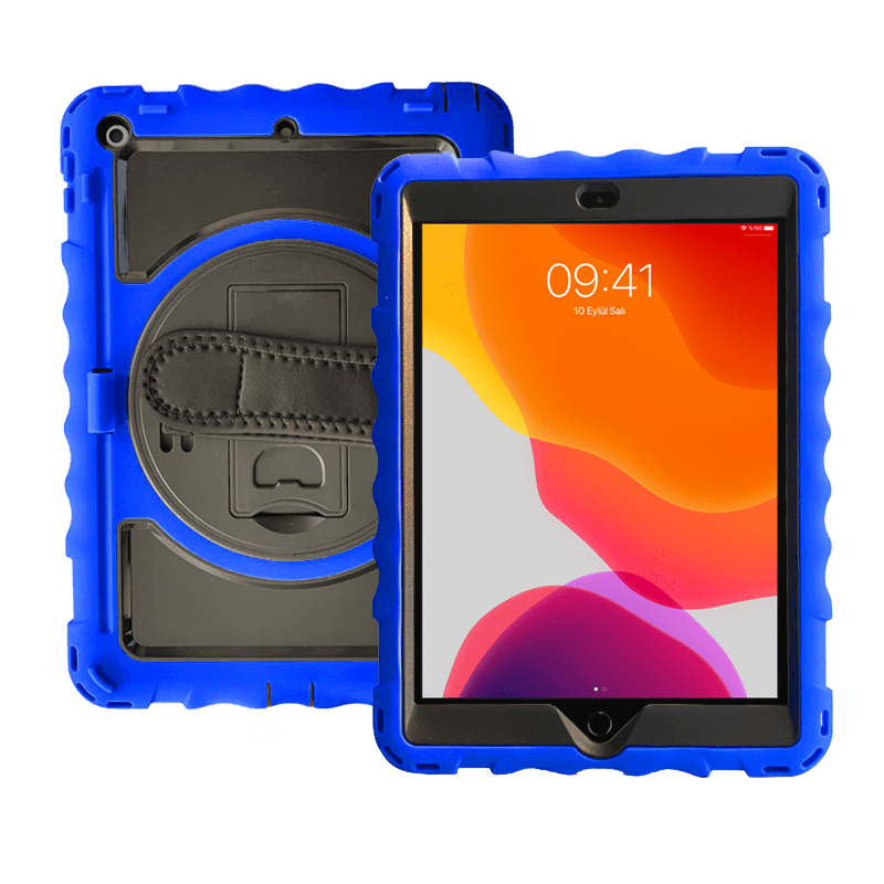 Encuentra la mejor funda de silicona 360 con correa para iPad en Guatemala en SlowBack, especialistas en accesorios y fundas para iPad.