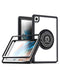 Encuentra la funda trasera dura para iPad 10.2 en Guatemala con portador de anillo y borde colorido en SlowBack.