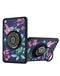 Protector floral para iPad 10.2 con soporte i-ring en Guatemala, disponible en mayoristas de fundas y accesorios para tablets.