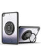Encuentra la funda trasera para iPad 10.2, Air 3, Pro 10.5 en Guatemala con borde colorido y soporte I-ring en SHINY BLACK en tiendas de accesorios para dispositivos electrónicos.