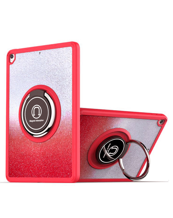 Encuentra fundas SHINY RED con soporte I-ring para iPad en Guatemala.