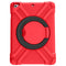 Protege tu iPad 10.2 con nuestra funda antigolpes con soporte circular en color rojo en Guatemala.