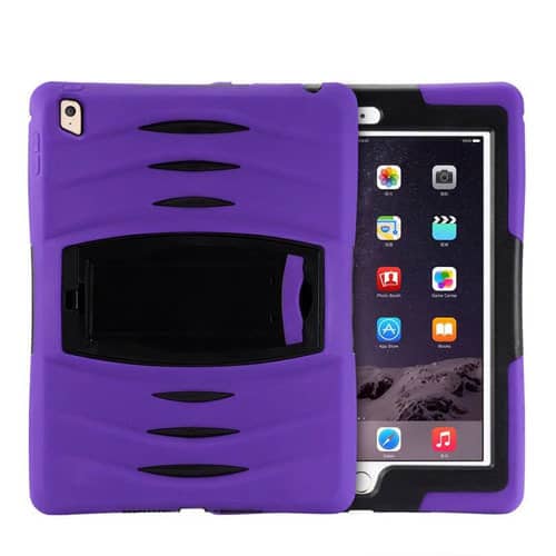 Encuentra en Guatemala el mejor case antic golpes con ranura para lapiz para iPad 10.2 (7th / 8th / 9th) en color morado.