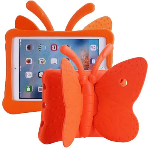 Protege tu iPad 2/3/4 con esta divertida funda antichoque naranja en Guatemala.