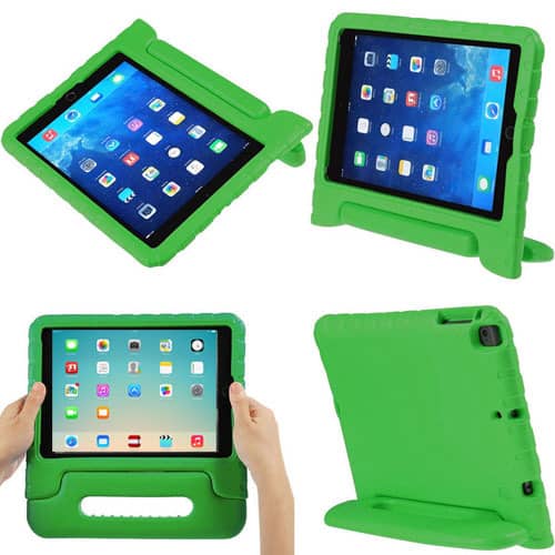 Funda shockproof con soporte infantil Apple iPad Mini disponible en Guatemala para proteger tu dispositivo de caídas y golpes.