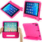Encuentra el mejor case infantil en Guatemala con soporte antishock en color HOT PINK para iPad Mini 1/2/3/4/5.