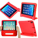 Compra el mejor estuche resistente para iPad 5, iPad 6, Air 1, Air 2 y Pro 9.7 en Guatemala con asa, color rojo y protección antishock para niños.