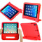 Compra hoy en Guatemala el resistente estuche para niños en color rojo para iPad Mini 1, 2, 3, 4 y 5 con asa y protección contra impactos.