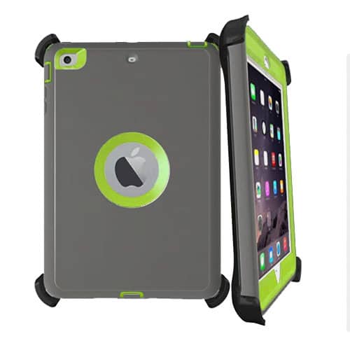 Encuentra la mejor funda resistente en color ARMY GREEN para tu iPad 5, iPad 6, Air 1, Air 2 o Pro 9.7 en Guatemala.