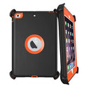 Encuentra la mejor funda heavy duty con clip para iPad 5, iPad 6, Air 1, Air 2, y Pro 9.7 en Guatemala.