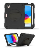 Encuentra la mejor funda de alta resistencia para iPad 10 2022 / iPad 11 en Guatemala, con correa de hombro y ajustable, color negro.