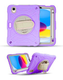 Encuentra la funda heavy duty color LILAC para iPad 10 2022 en Guatemala, ideal para proteger tu dispositivo en todo momento.