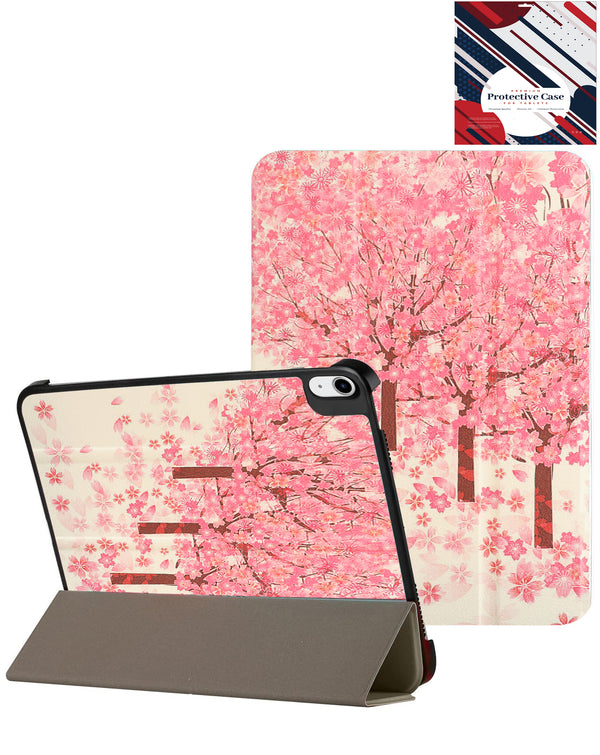 Encuentra la funda Old Style Notebook Design PINK TREES para iPad Air en Guatemala, ideal para proteger tu dispositivo con estilo.