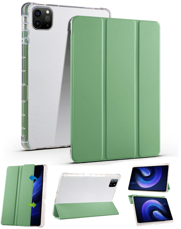 Soporte inteligente de cuero PU con portapen TEAL para iPad Pro 13 en Guatemala.