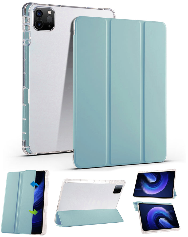 Encuentra el soporte PU inteligente con portabolígrafos para iPad Pro 13 en Guatemala, ideal para proteger tu dispositivo y mantener tus accesorios organizados.