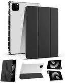 Encuentra el soporte inteligente de cuero PU para iPad Pro 13 en Guatemala, ideal para proteger tu dispositivo y tener tus bolígrafos siempre a la mano.