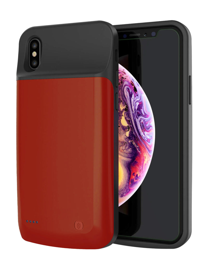 Batería protectora slim de 3200mAh para iPhone X/XS en Guatemala.