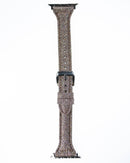 Encuentra la mejor banda de cuero glitter para iWatch en Guatemala con SlowBack, tu mayorista de accesorios de reloj.