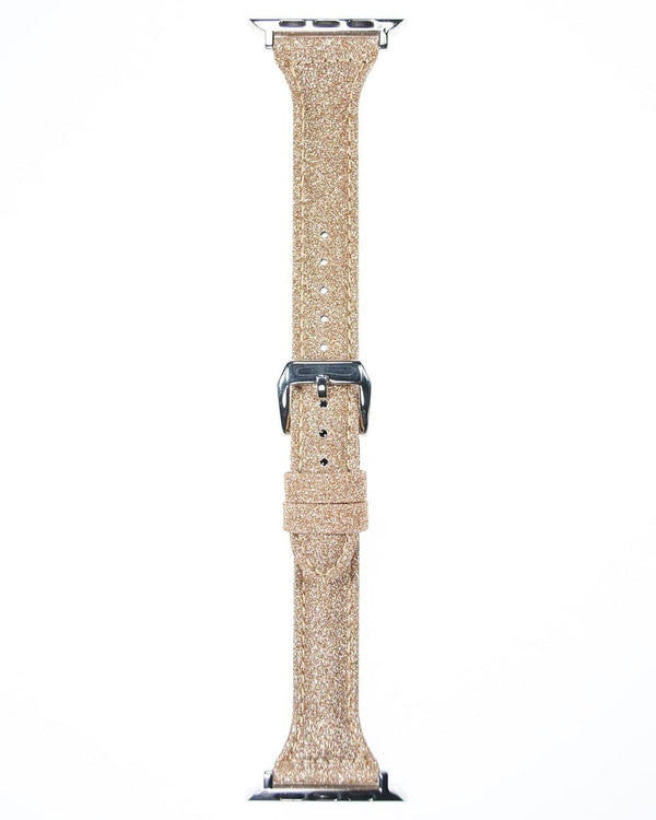 Compra la banda de cuero glitter para iWatch (38/40/41mm) en Guatemala, en SlowBack, el mayorista de accesorios para iWatch.