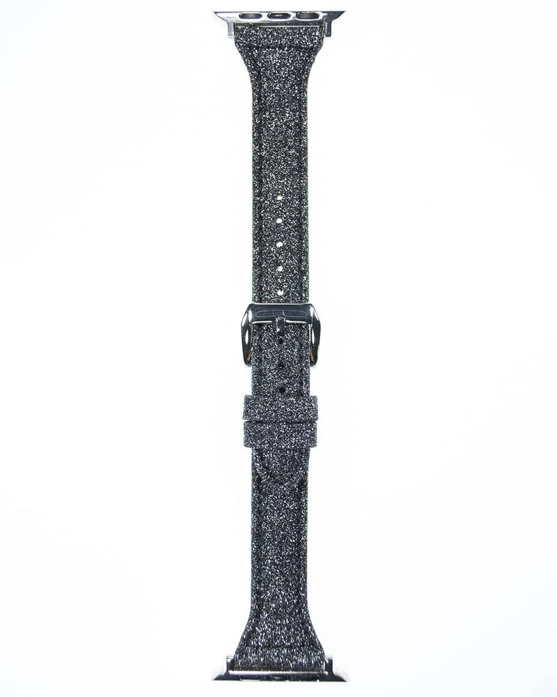Encuentra la mejor banda de cuero glitter para tu iWatch en Guatemala en SlowBack, mayorista de accesorios y bandas iWatch.