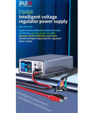 Encuentra la mejor fuente de poder estabilizada inteligente AiXun P2408S 110V/US en Guatemala, ideal para mayoristas y talleres de reparaciones.