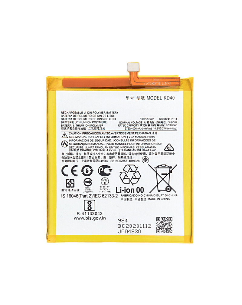Reparación de batería para Motorola Moto G8 Plus (2019) en Guatemala, encuentra el mejor precio en mayoristas locales.